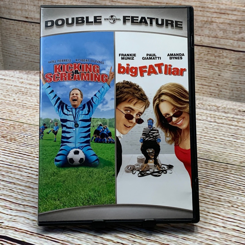Kicking & Screaming *‎ Big Fat Liar [Double Feature DVD] Comedy Movies